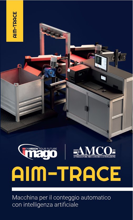 Imago Vision - AIM-TRACE, The AI-powered system developed by Imago and AMCO di Cometti & C. snc, created to redesign the future of automatic counting