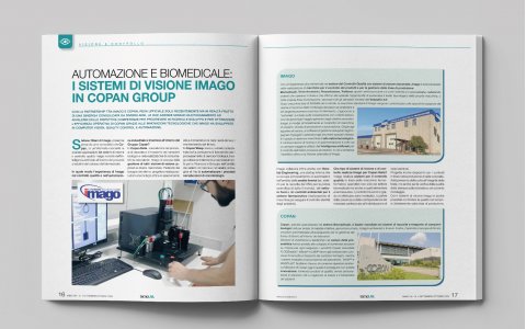 Automazione & Biomedicale: I sistemi di visione Imago in Copan Group